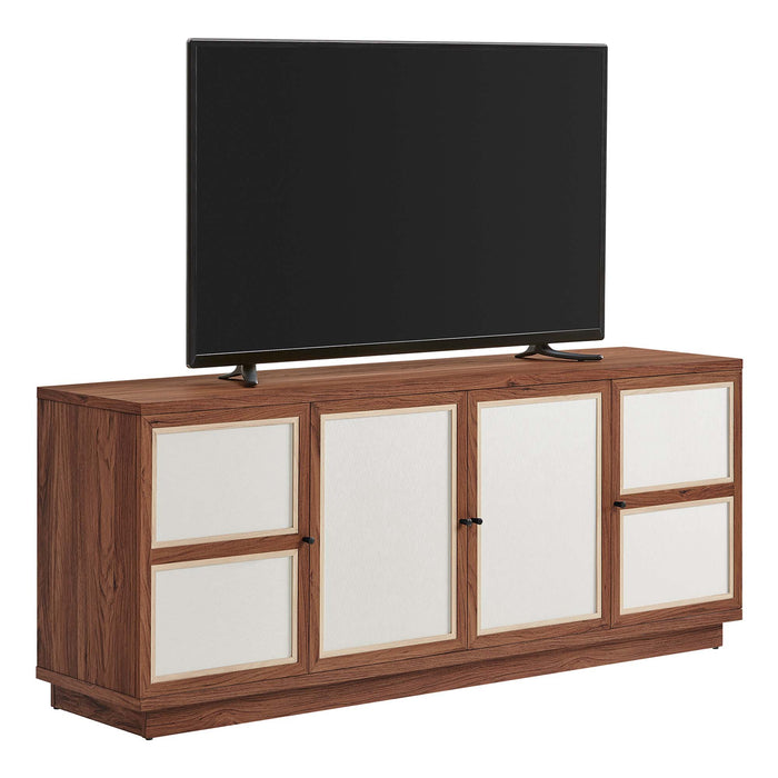 Capri 63" Wood Grain TV Console by Modway