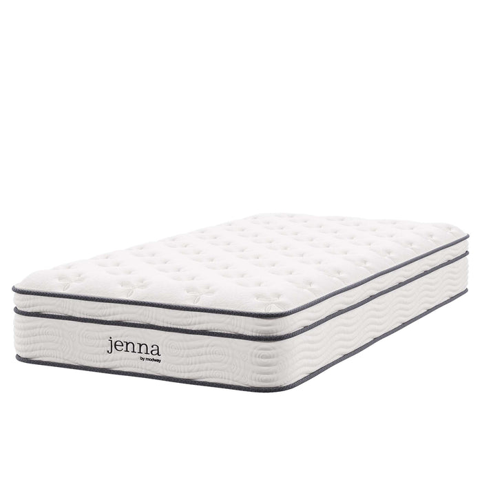 Jenna 10" Innerspring and Foam Twin XL Mattress by Modway