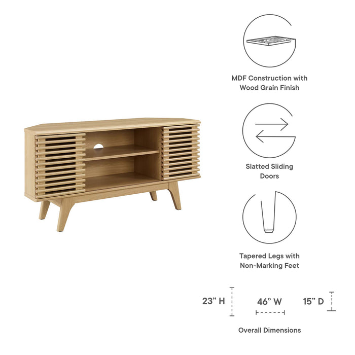 Render 46" Corner TV Stand by Modway