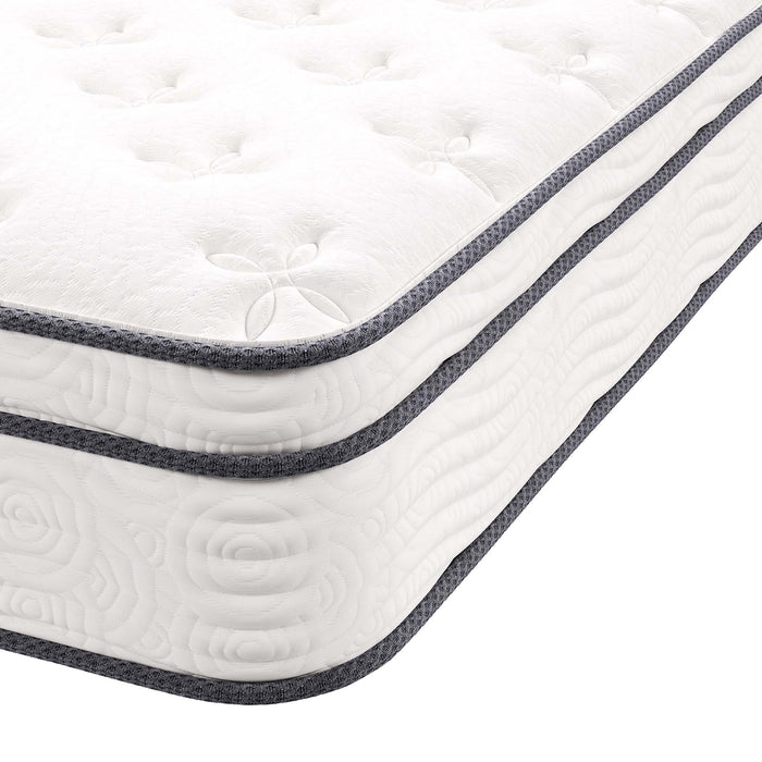 Jenna 10" Innerspring and Foam Twin XL Mattress by Modway