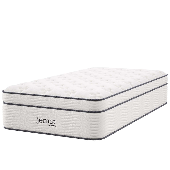 Jenna 14" Innerspring and Foam Twin Mattress by Modway