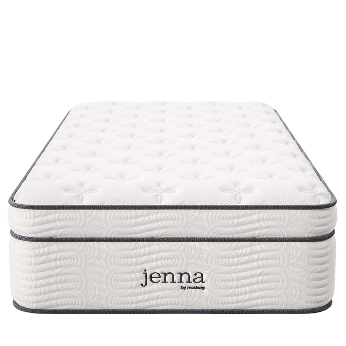 Jenna 14" Innerspring and Foam Twin Mattress by Modway