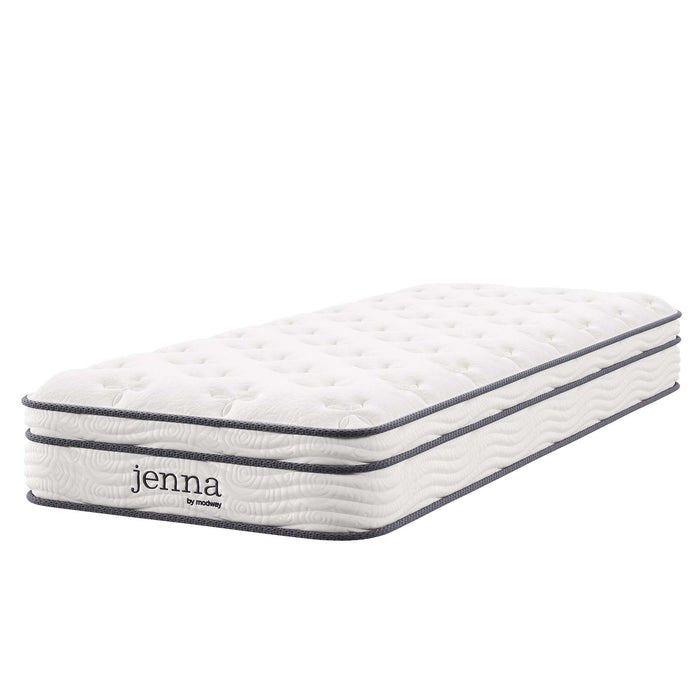 Jenna 8" Innerspring and Foam Narrow Twin Mattress by Modway