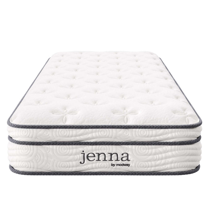 Jenna 8" Innerspring and Foam Narrow Twin Mattress by Modway