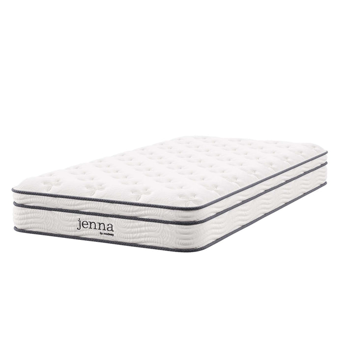 Jenna 8" Innerspring and Foam Twin Mattress by Modway