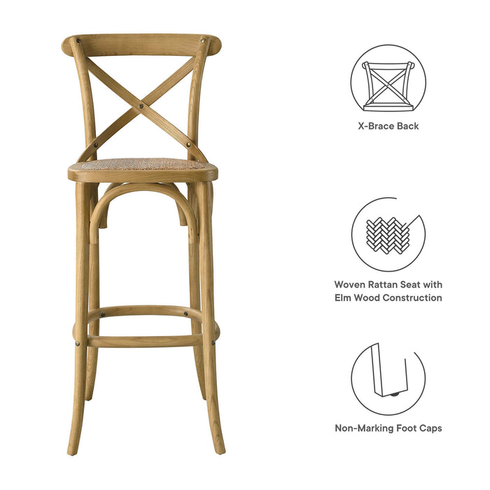 Gear Bar Stool by Modway