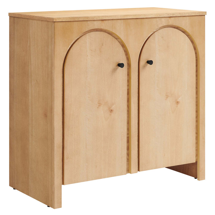 Appia 2-Door Arched Door Storage Cabinet by Modway