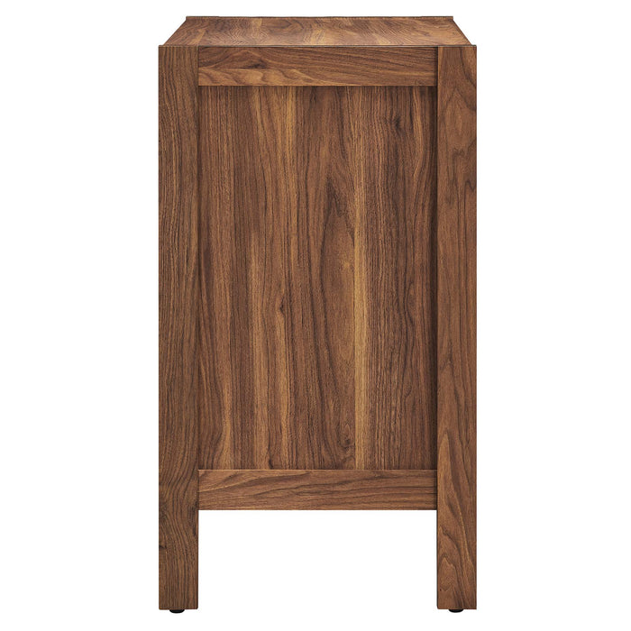 Capri 33" Wood Grain Storage Cabinet by Modway