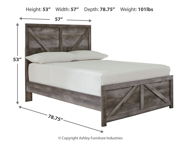 Ashley Express - Wynnlow  Crossbuck Panel Bed