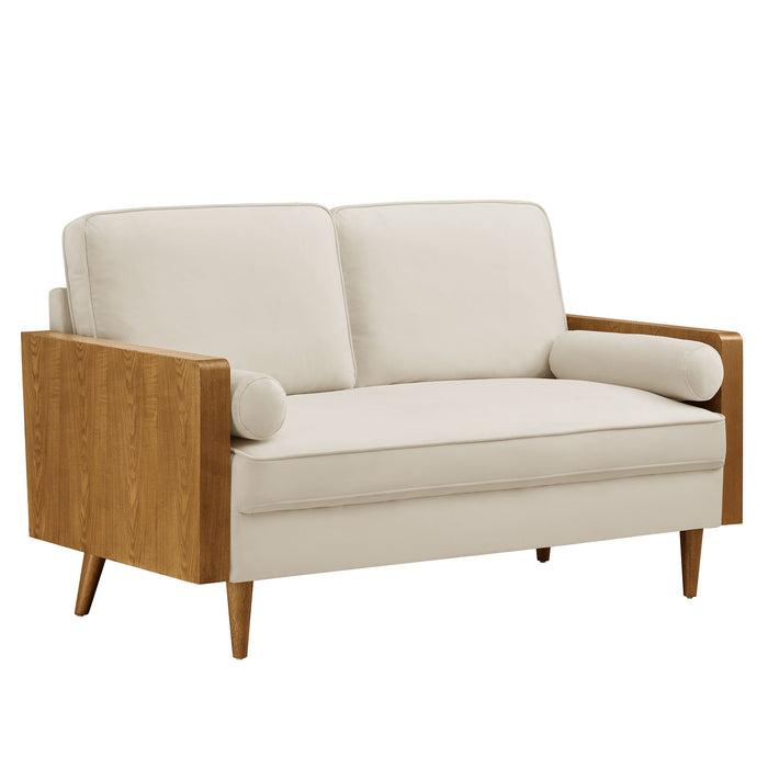 Orla Chenille Upholstered Bench by Modway