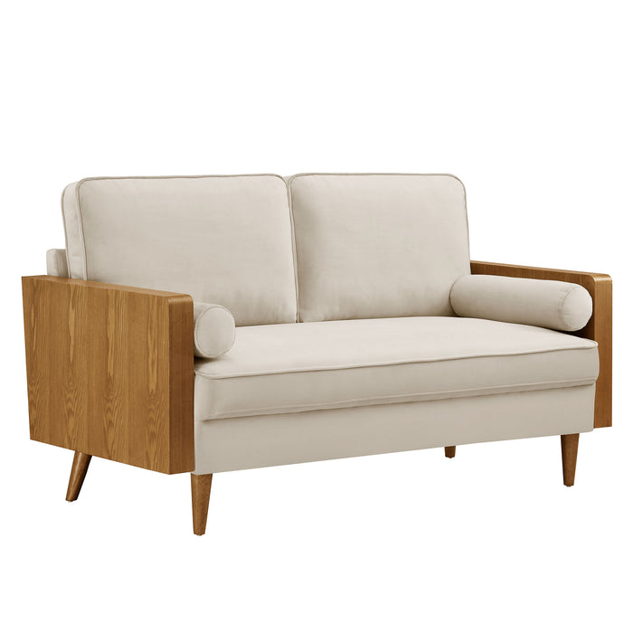 Orla Chenille Upholstered Bench by Modway