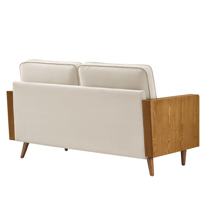 Orla Chenille Upholstered Bench by Modway