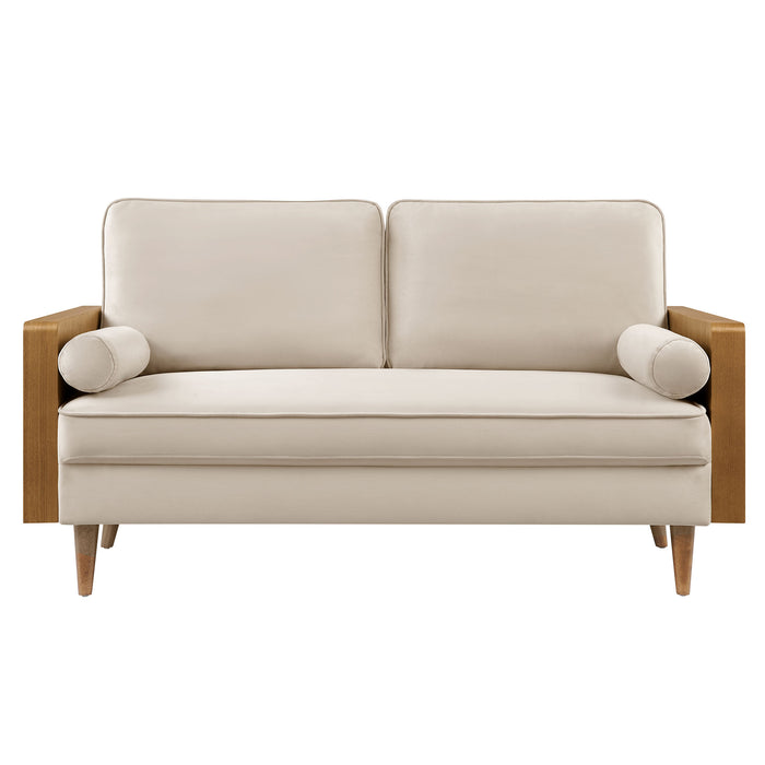 Orla Chenille Upholstered Bench by Modway