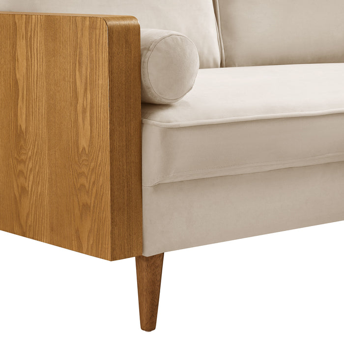 Orla Chenille Upholstered Bench by Modway