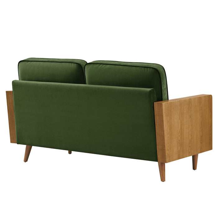 Lyra 47" Fabric Upholstered Bench by Modway