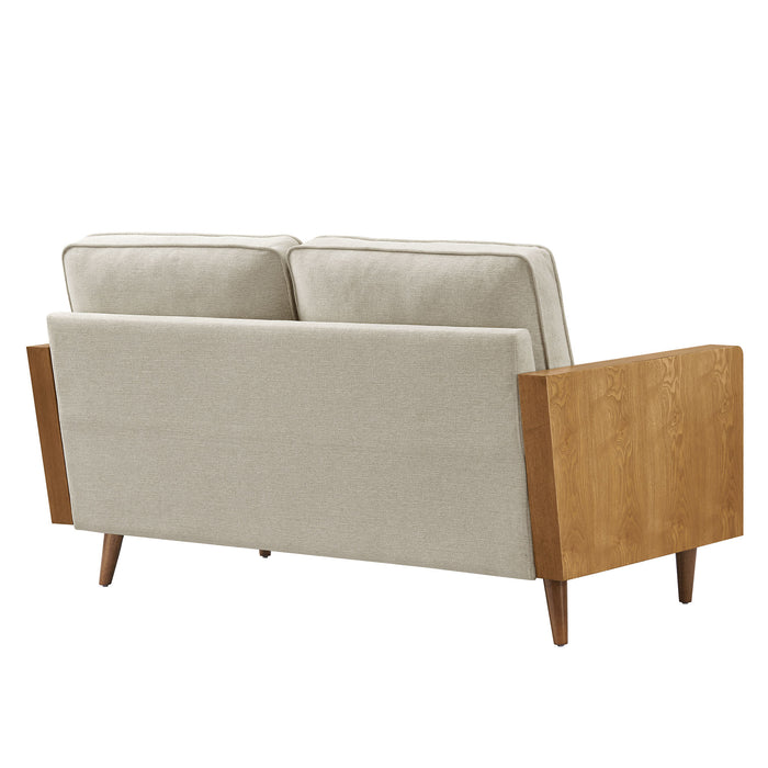 Lyra 47" Boucle Upholstered Bench by Modway
