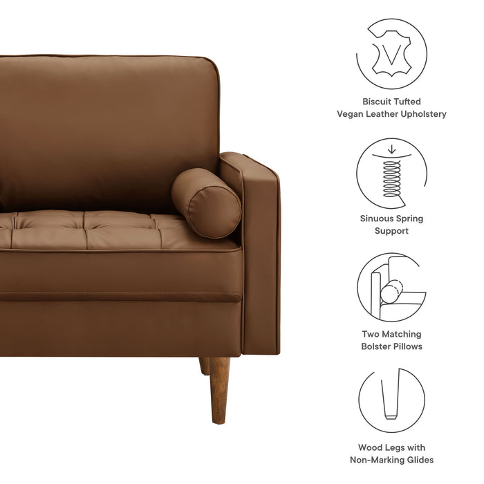 Lyra 63" Fabric Upholstered Bench by Modway