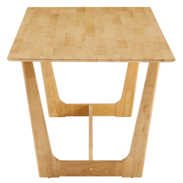 Solara Fabric Wood Dining Side Chairs Set of 2 by Modway