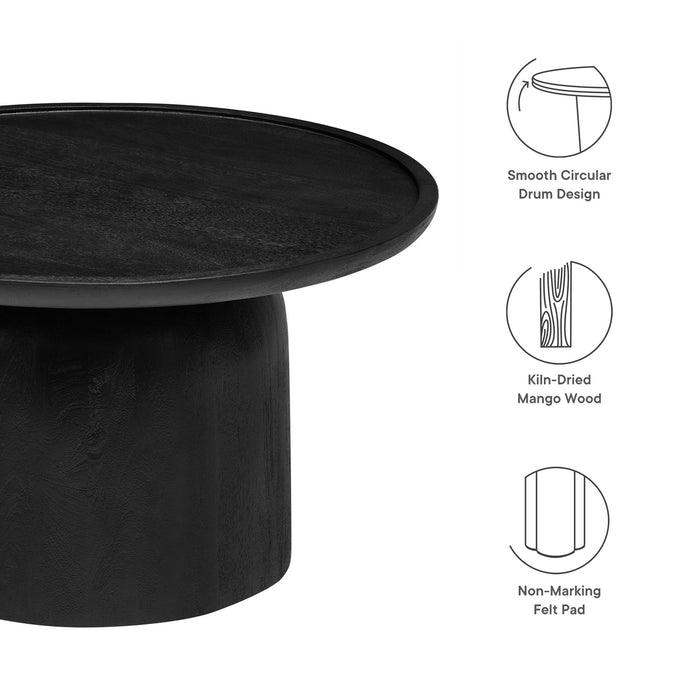 Truett Square Wood Rattan Coffee Table by Modway