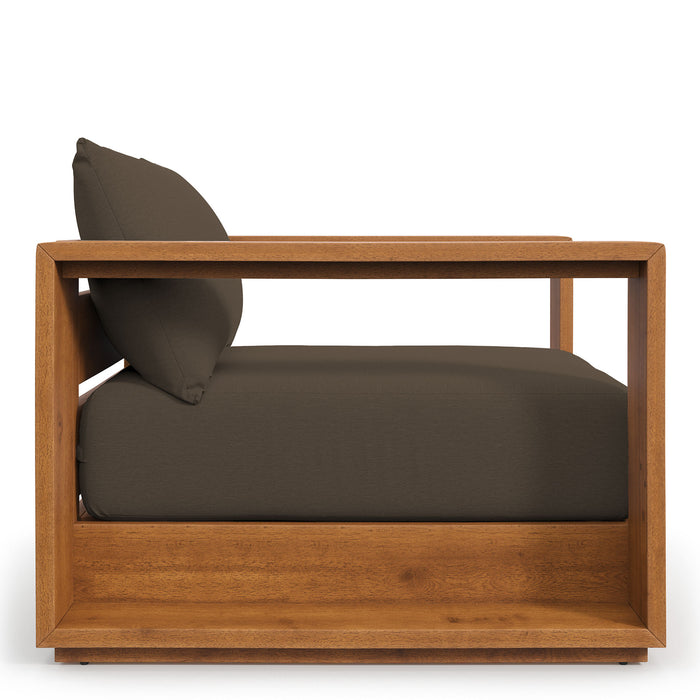 Vienna Outdoor Patio Teak Wood Extendable Dining Table by Modway