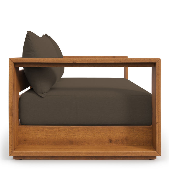 Nautica Outdoor Patio 87" Rectangular Aluminum Dining Table by Modway