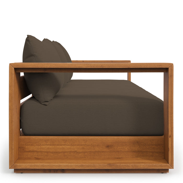 Nautica Outdoor Patio 87" Rectangular Aluminum Dining Table by Modway