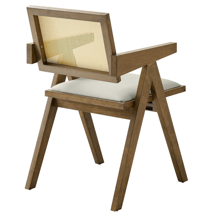 Wellspring 36" Outdoor Patio Teak Wood Bar Table by Modway