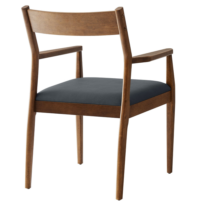 Valen Square Indoor - Outdoor Patio Arched Concrete Side Table by Modway