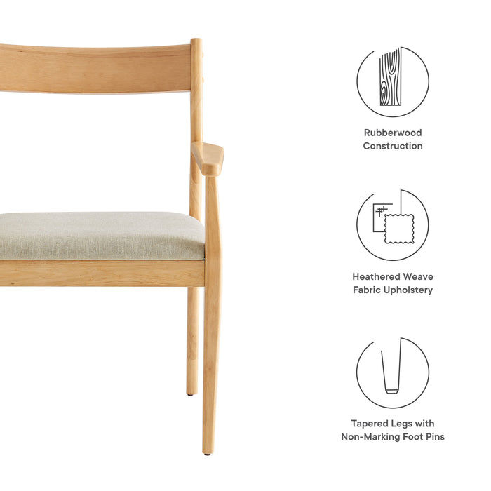 Valen Square Indoor - Outdoor Patio Arched Concrete Side Table by Modway