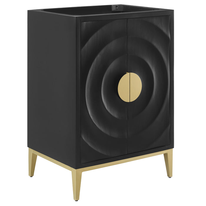 Ellery Round Stacked Wood Side Table by Modway