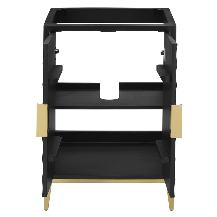 Ellery Round Stacked Wood Side Table by Modway