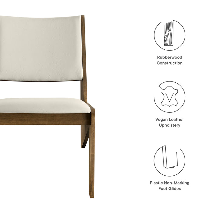 Crossroads 63" Oval Wood Dining Table by Modway