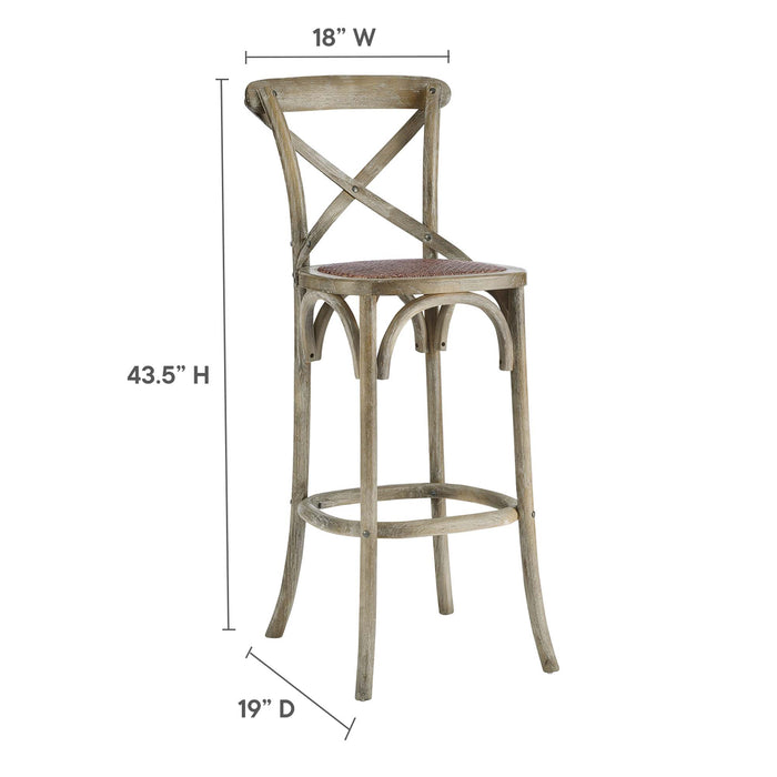 Winslow Performance Velvet Counter Stool by Modway