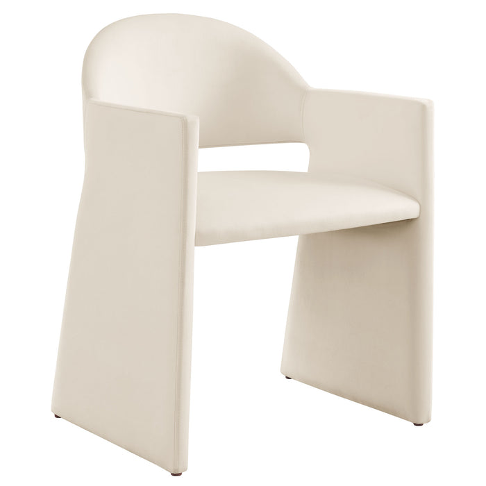 Talia Performance Velvet Dining Armchair by Modway