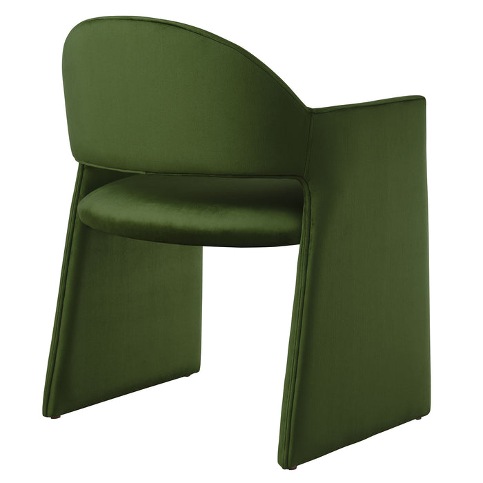 Talia Upholstered Fabric Dining Armchair by Modway