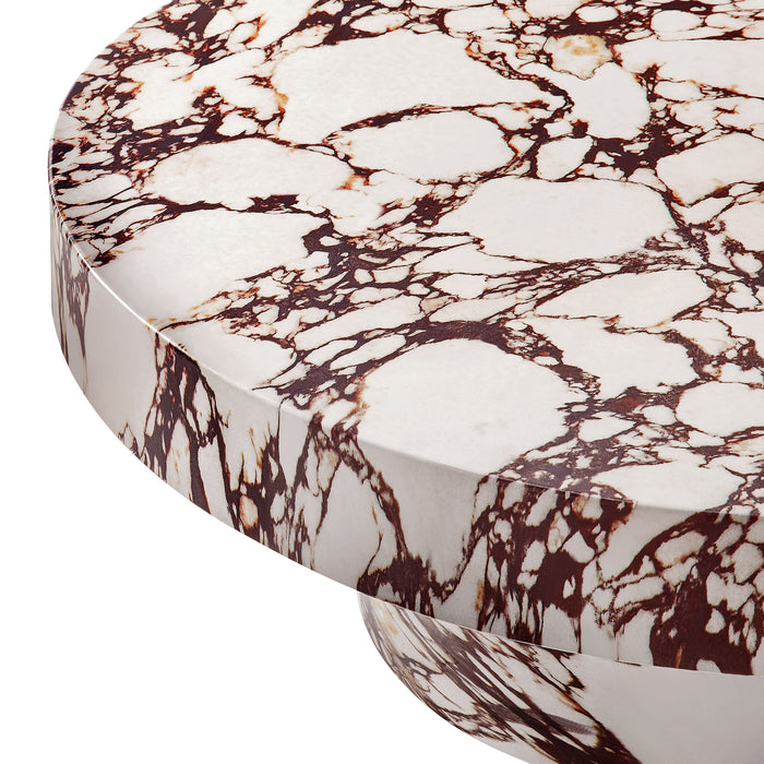 Tahoe Outdoor Patio Acacia Wood Ottoman by Modway