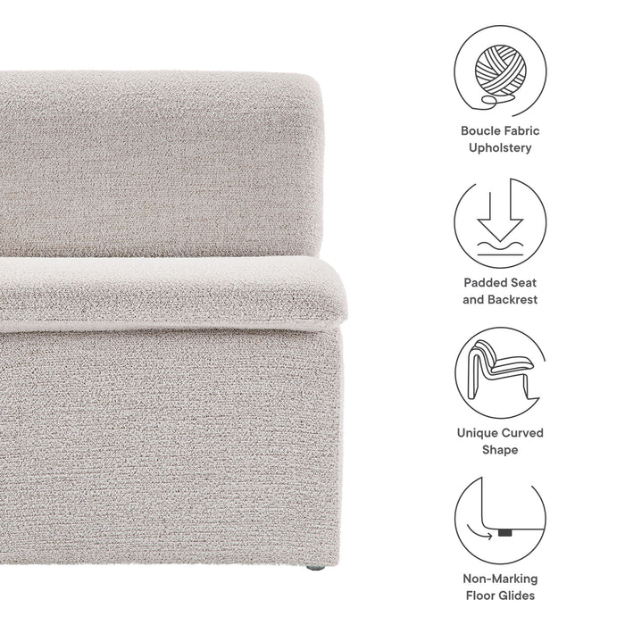 Valour Tufted Vegan Leather Accent Armchair by Modway