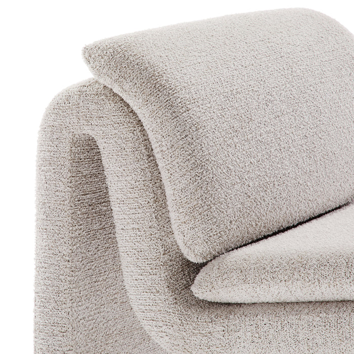 Valour Tufted Vegan Leather Accent Armchair by Modway