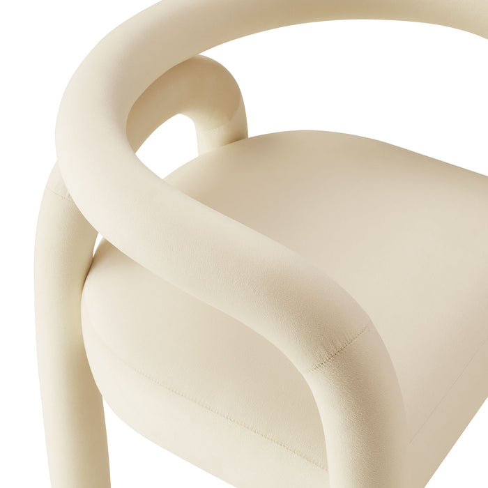 Valour Tufted Vegan Leather Loveseat by Modway