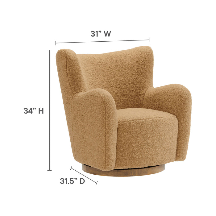 Revive Upholstered Vegan Leather Accent Armchair by Modway