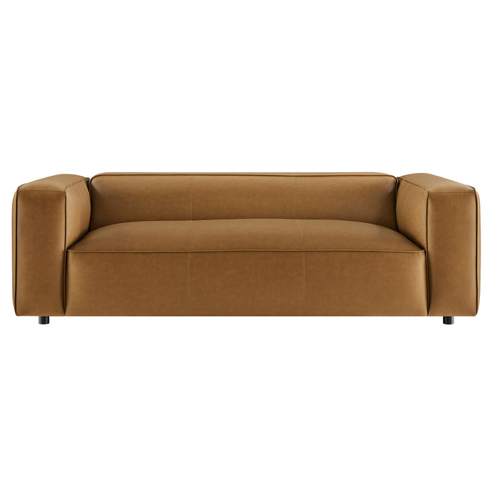 Auren Upholstered Vegan Leather Sofa by Modway