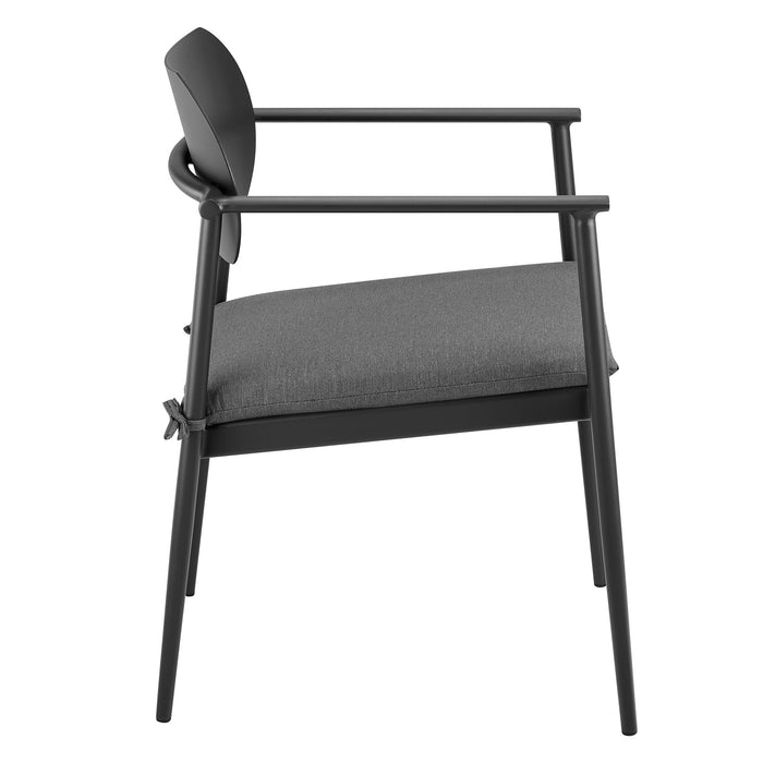 Sorrel Carved Wood Stool by Modway