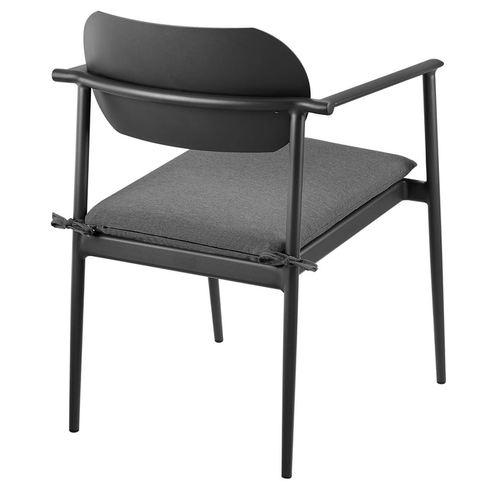 Sorrel Carved Wood Stool by Modway