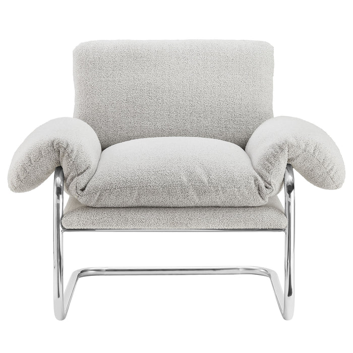 Ansel Boucle Fabric Accent Chair by Modway