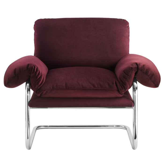 Ansel Performance Velvet Accent Chair by Modway