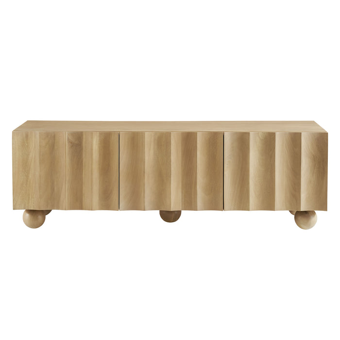 Sorren Scalloped 54" Wood TV Stand by Modway