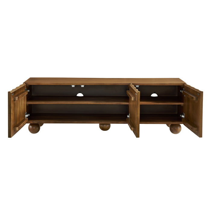 Sorren Scalloped 54" Wood TV Stand by Modway