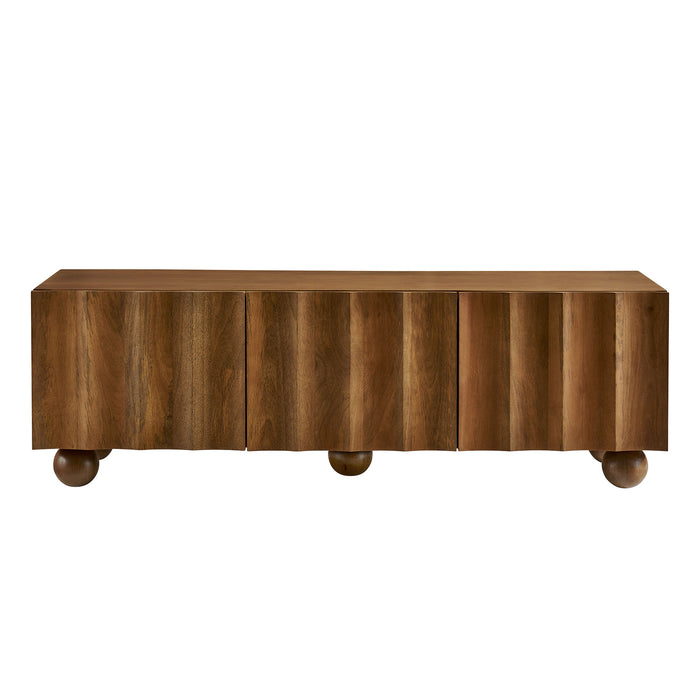 Sorren Scalloped 54" Wood TV Stand by Modway