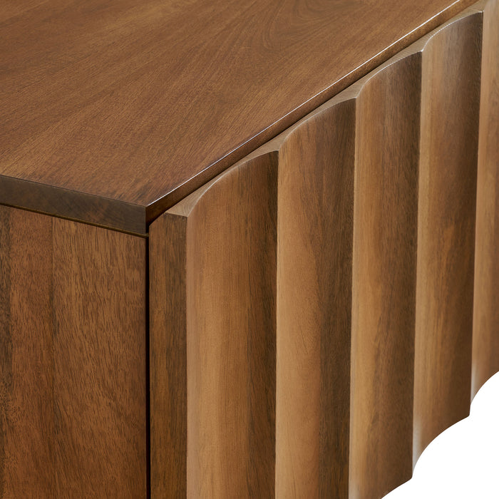 Sorren Scalloped 54" Wood TV Stand by Modway