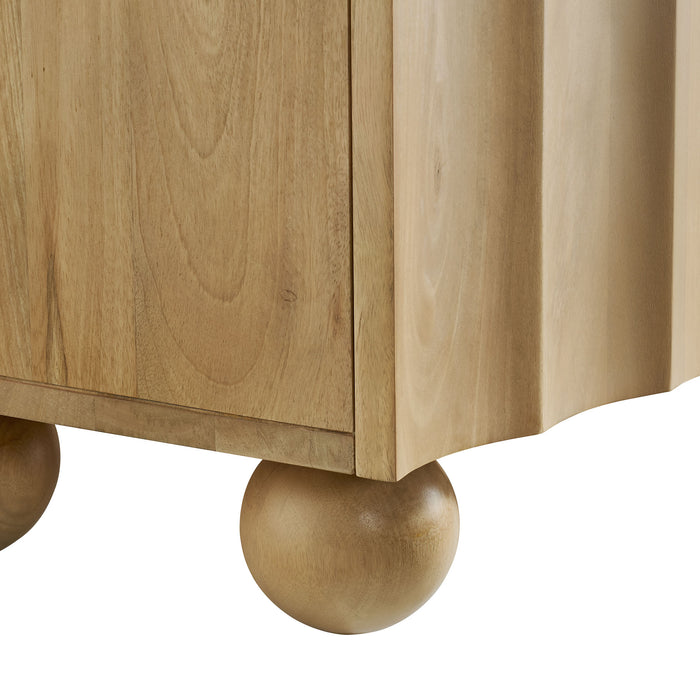 Sorren Scalloped 71" Wood TV Stand by Modway